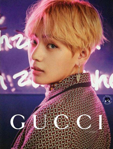 versus gucci|kim taehyung Gucci model.